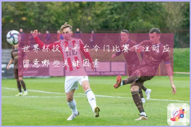 世界杯投注平台冷门比赛下注时应留意哪些关键因素