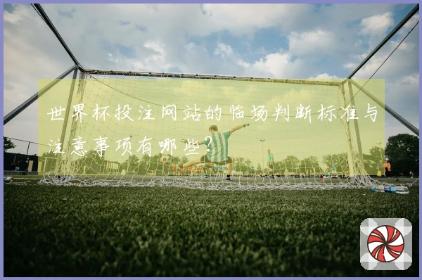 世界杯投注网站的临场判断标准与注意事项有哪些？